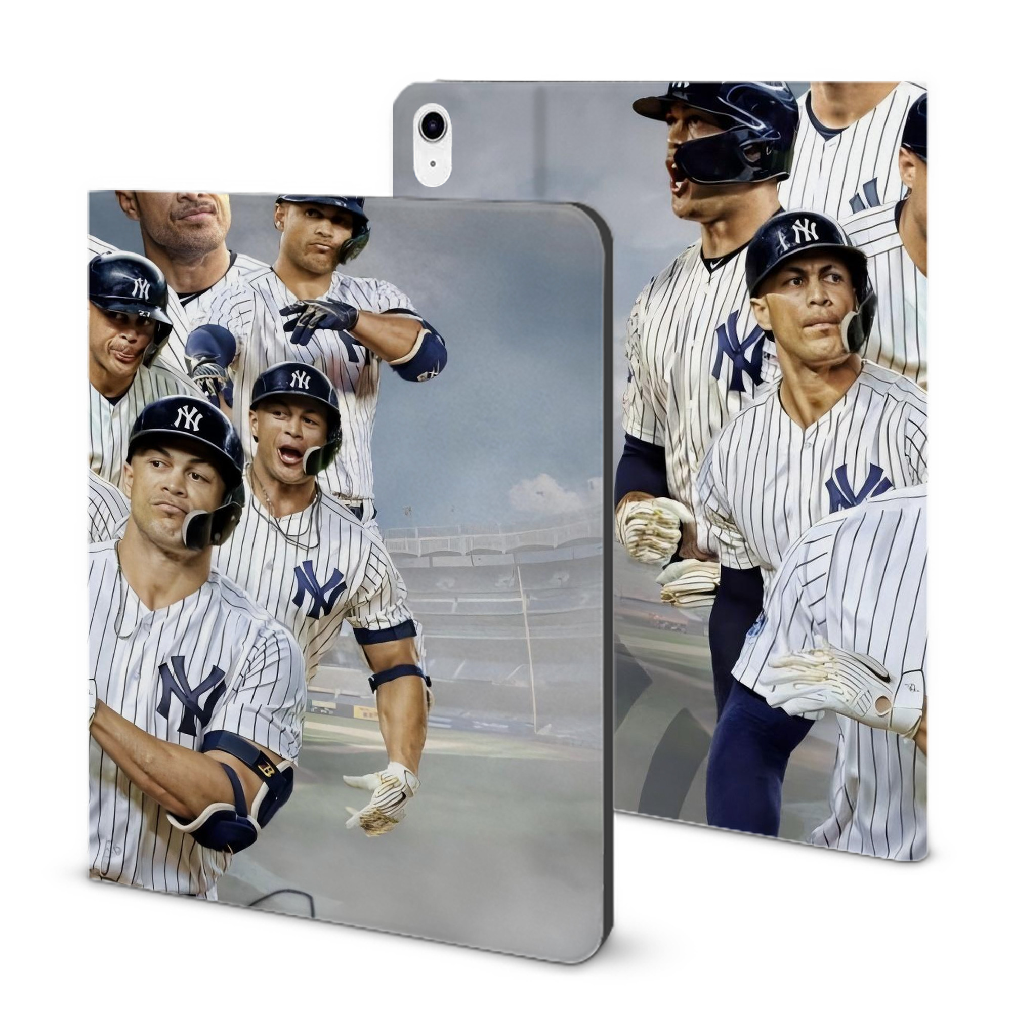Giancarlo Stanton 38 IPad Case Without Pencil Slot – Book-Style Cover With PU Leather & TPU – Slim, Durable, Scratch-Resistant, Full Protection & Easy Access